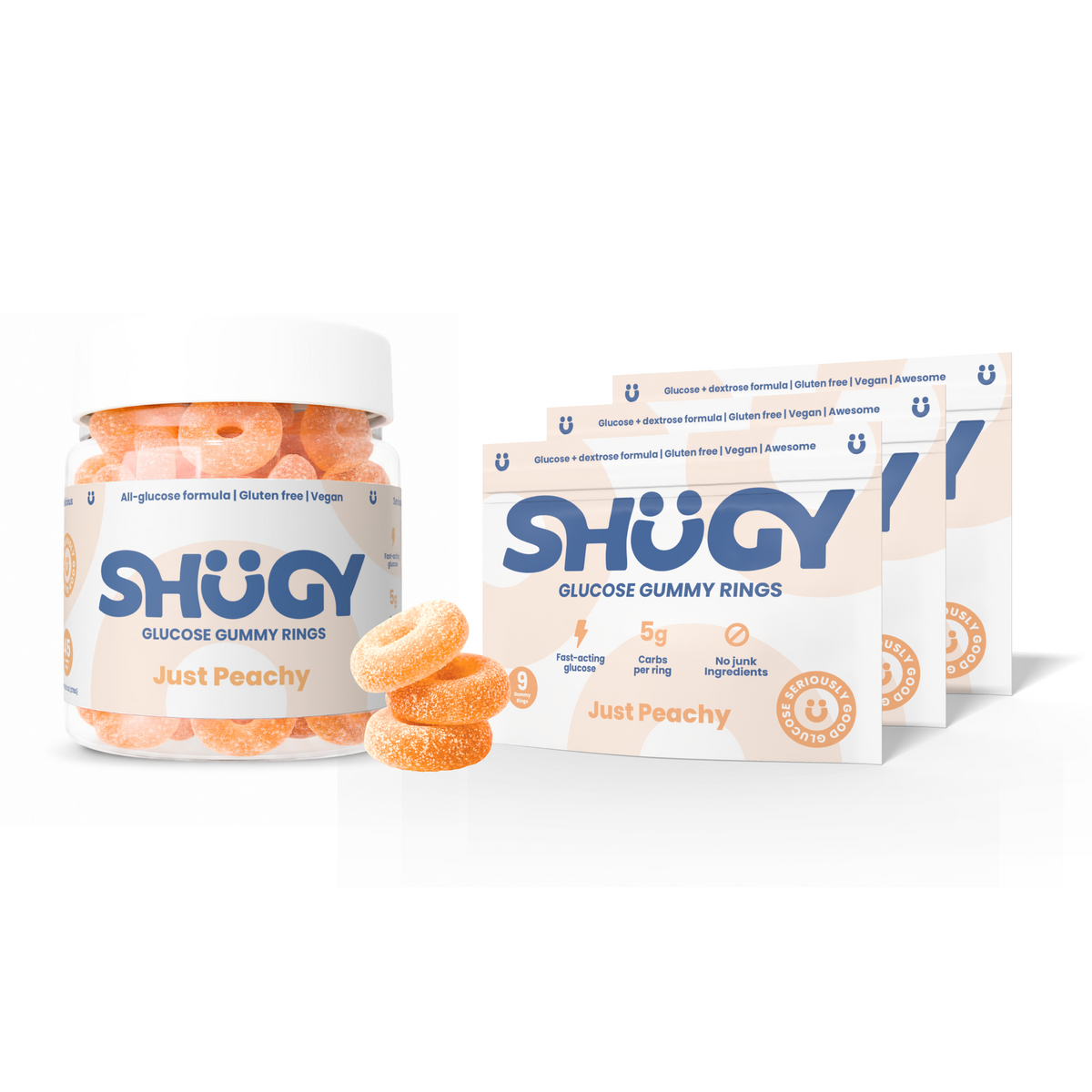 Glucose Gummy Rings - Kit